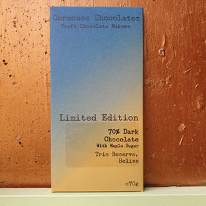 Trio Reserve Microlot 70% Dark with Maple Sugar Bar