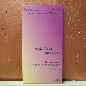 Afromuvaras Women's Association, Colombia 70% Dark Bar