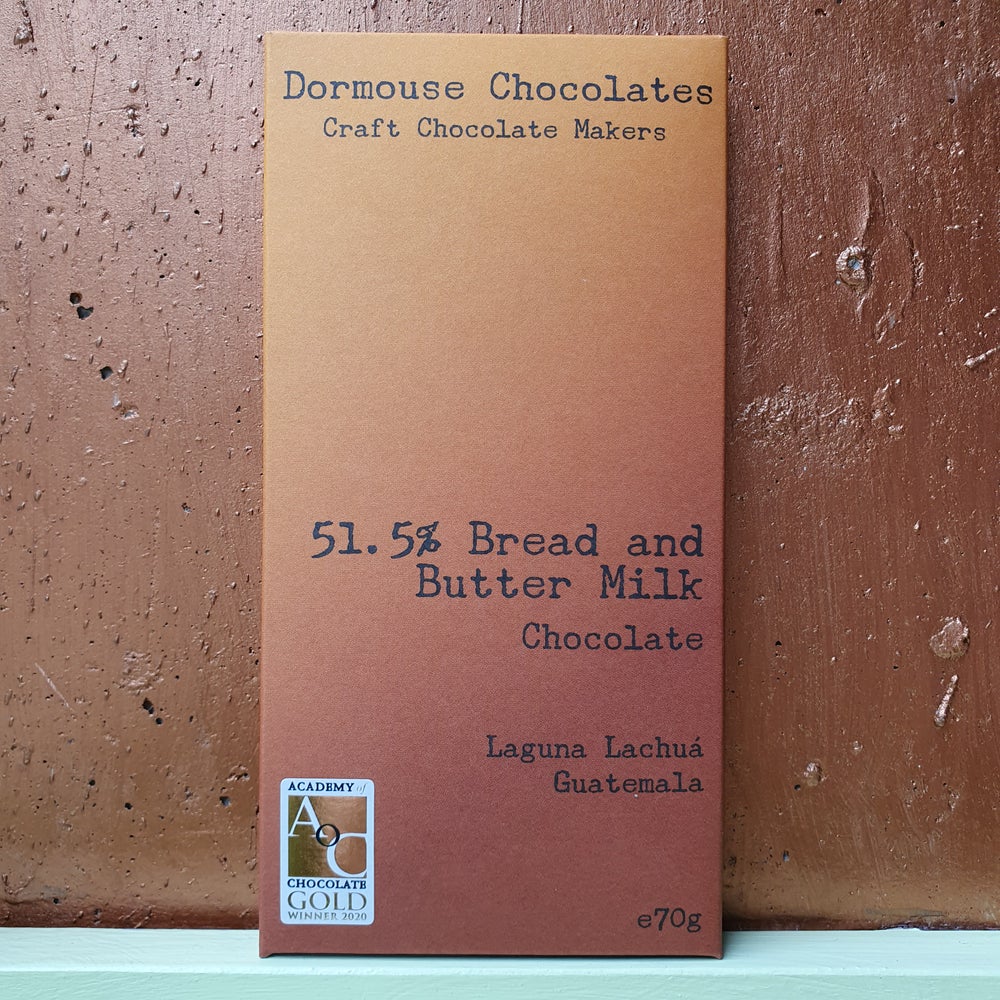 Bread and Butter Milk Chocolate Bar - Dormouse Chocolates