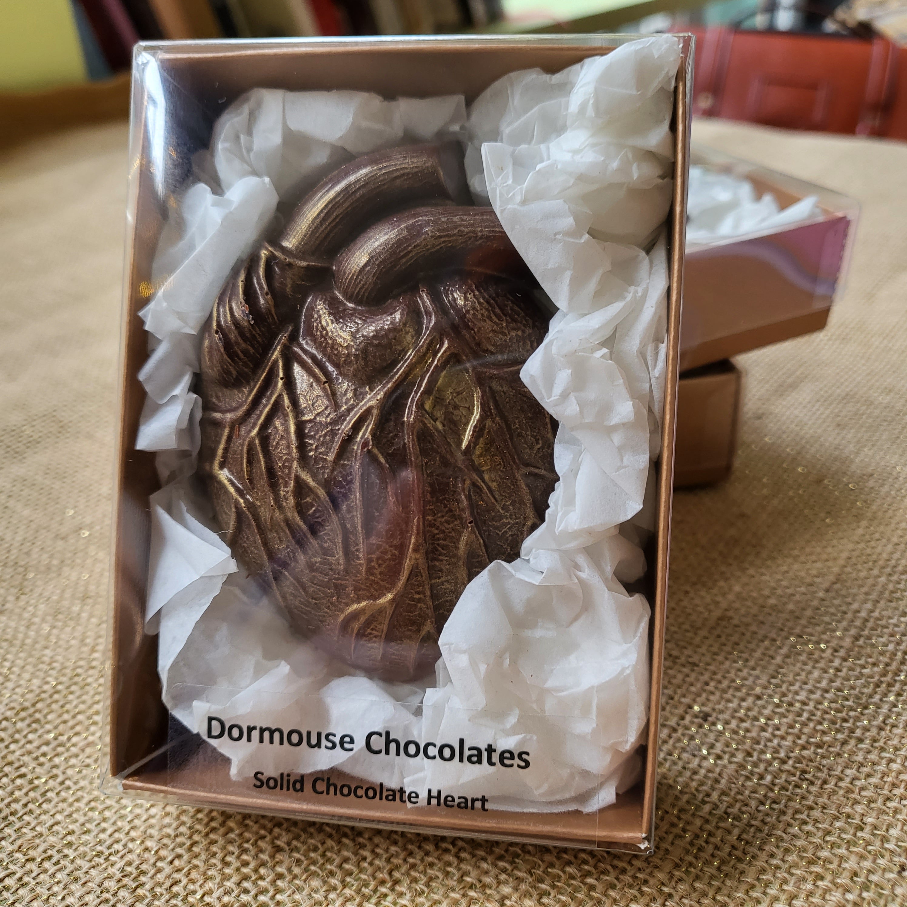 Dark Chocolate Anatomical Heart