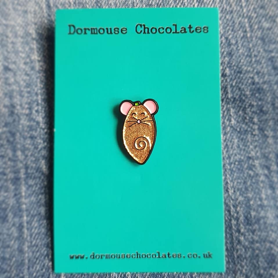 Podmouse Pin - Dormouse Chocolates