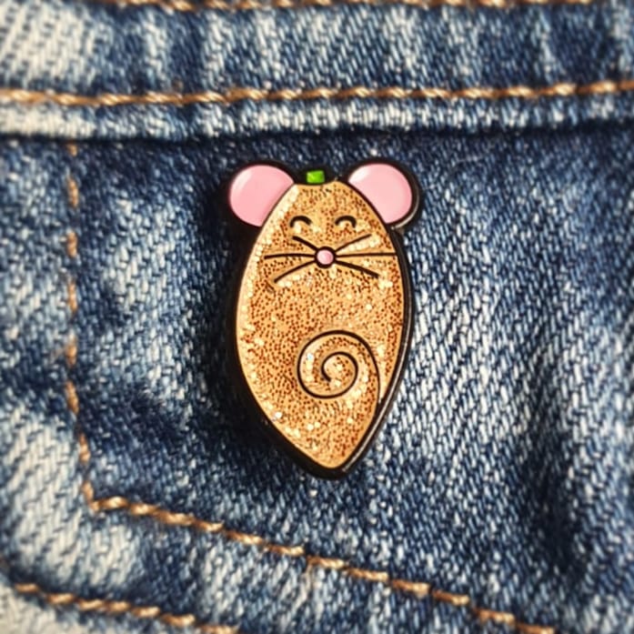 Podmouse Pin - Dormouse Chocolates